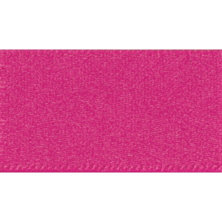 Berisfords Double Faced Satin Ribbon | 20m x 7mm (Fuchsia)