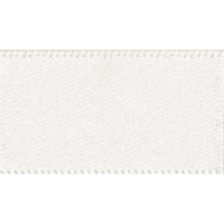 Berisfords Double Faced Satin Ribbon | 30m x 3mm (Bridal White)