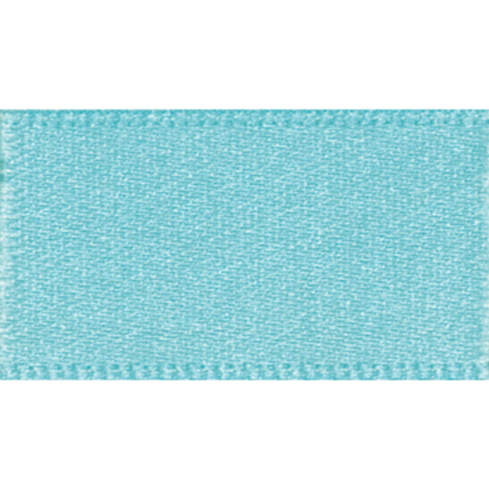 Berisfords Double Faced Satin Ribbon | 20m x 35mm (New Turquoise)