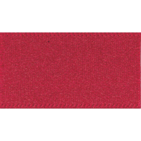 Berisfords Double Faced Satin Ribbon | 20m x 7mm (Scarlet Berry)