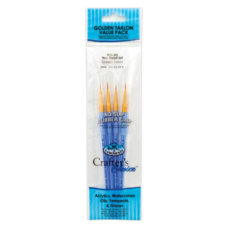 Crafter's Choice Pack Nylon Detail Brushes