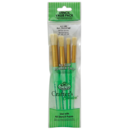 Crafter's Choice Pack Stencil Brushes Brushes