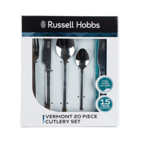 Russell Hobbs 20 Piece Vermont Cutlery Set