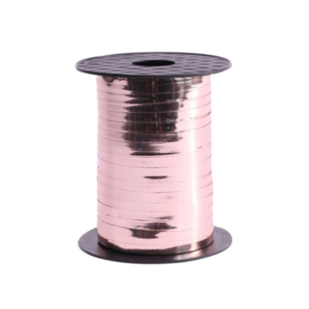 Rose Gold Metallic Curling Ribbon (5mm x 250m)