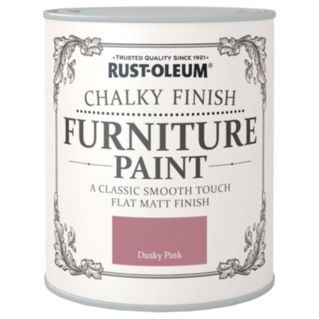 Furniture Paint Dusky Pink 750ml