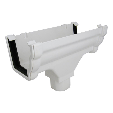 Floplast RON1 Niagara White Running Outlet