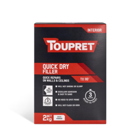 Toupret Patch & Repair Quick Dry Filler 2kg