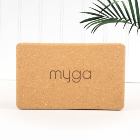 Myga Cork Eco Yoga Brick Block