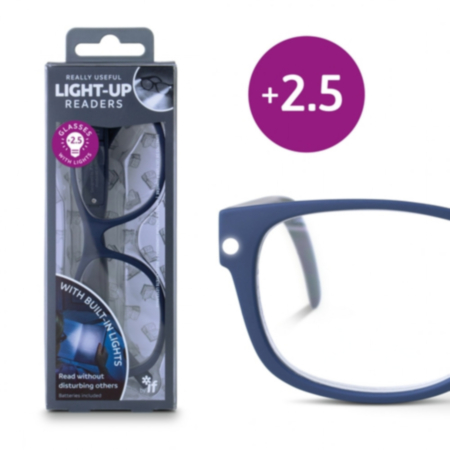 Really Useful Light-Up Readers - Midnight +2.5
