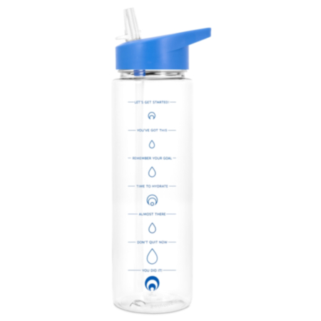 RESTORE Race Tracker 700ml Straw Sipper - Blue