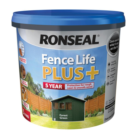 Ronseal Fencelife Plus Forest Green 5lt