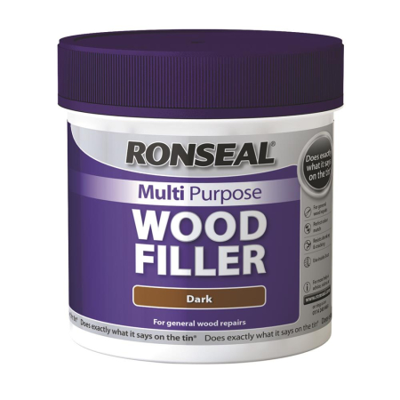 Ronseal Multi Purp Wood Filler Dark 465G J (6)