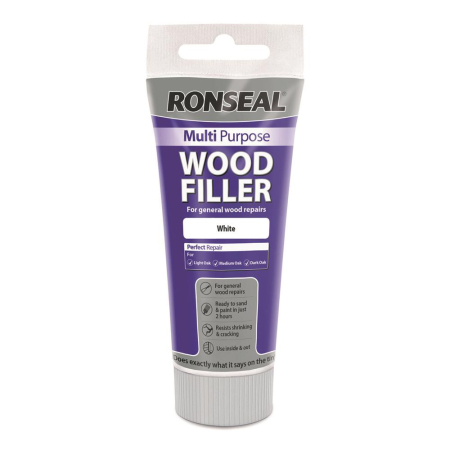Ronseal Multi Purp. Wood Filler White 100Gm