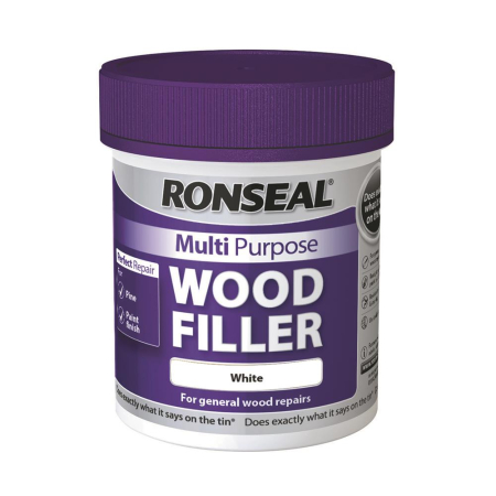 Ronseal Multi Purp Wood Filler White 250G J (6)