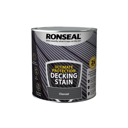 Ronseal Ultimate Protection Decking Paint Charcoal 2.5L