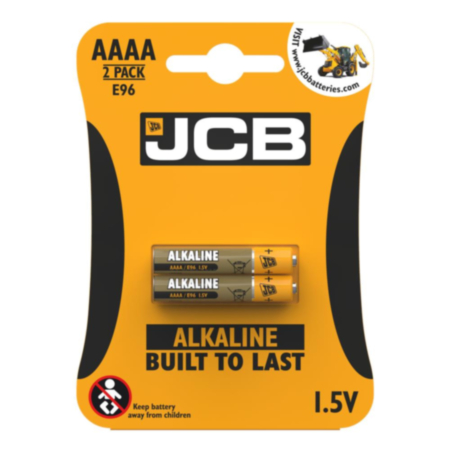 S17187 JCB AAAA Alkaline - Pack of 2