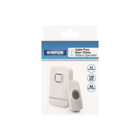 STATUS Battery Powered Wireless Door Chime