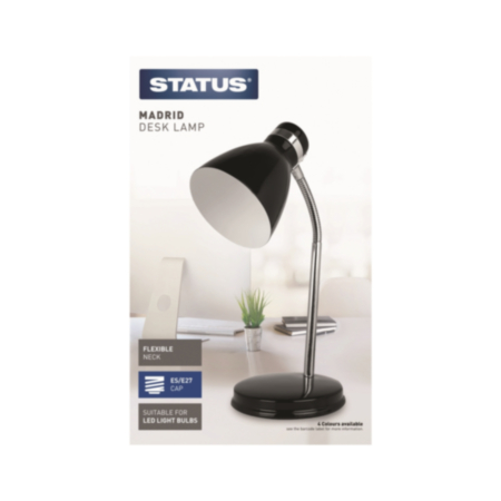Madrid Desk Lamp - Black