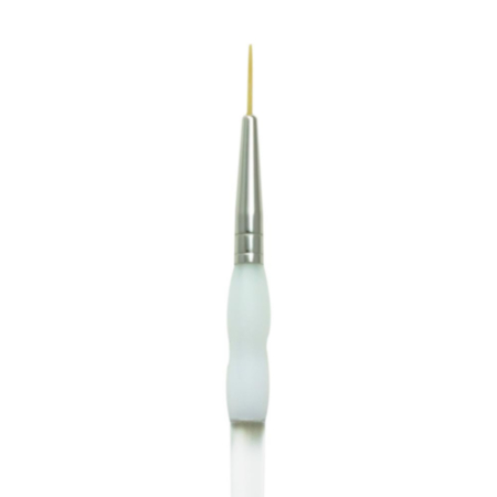 Soft Grip Gold Taklon Script Liner Size 10/0