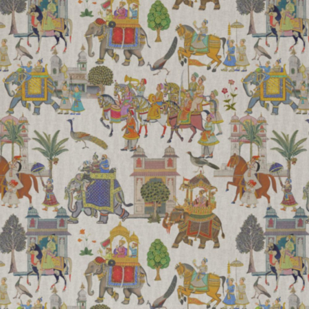 Linen Look Agra Fabric