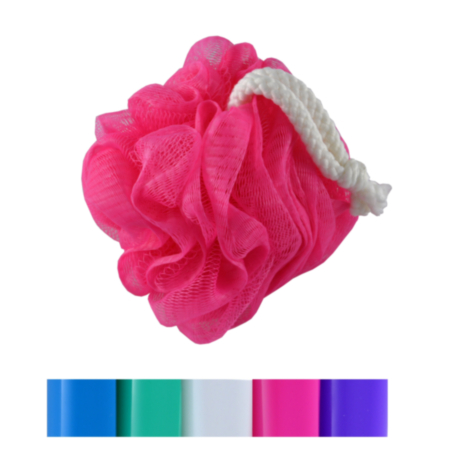 Coral Body Puff  