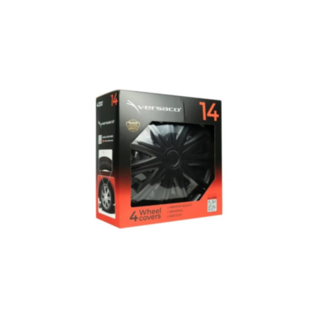 Versaco Spark Black 14" Wheel Covers