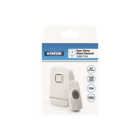 STATUS Mains Powered Wireless Door Chime