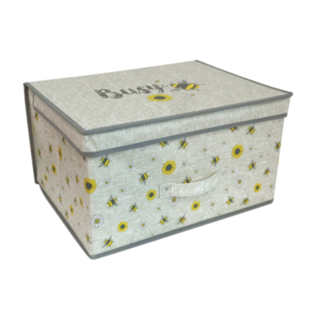 Jumbo Storage Chest - Bees (45 x 35 x 25cm)