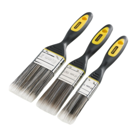 Dynagrip Syn. Pnt Brsh Set 3Pk