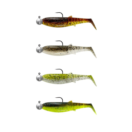 Cannibal Shad 10Cm 9G+10G  3/0 Clearwater Mix 4+4Pcs
