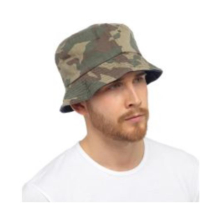 Mens Plain Camo Bucket Hat ~ (72)