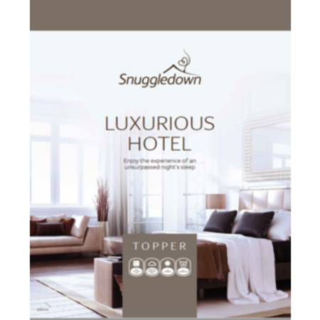 Snuggledown Luxurious Hotel Mattress Topper King