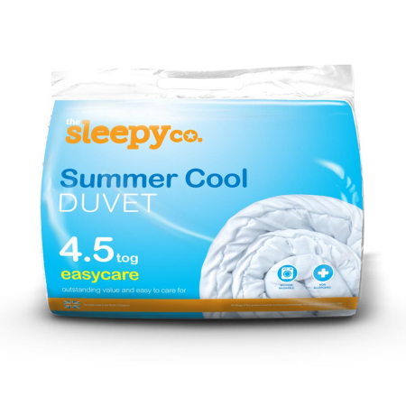 Sleepy Co. Summer Cool 4.5 Tog King Size Duvet