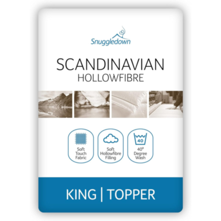 Snuggledown Scandinavian Mattress Topper Superking