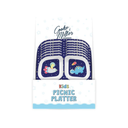 Space Dinosaur Small Picnic Platter