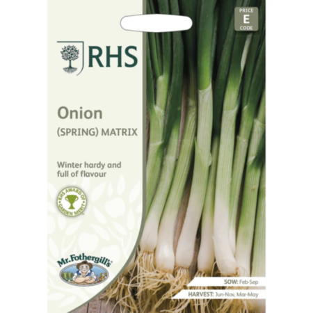 RHS Spring Onion Matrix Seeds