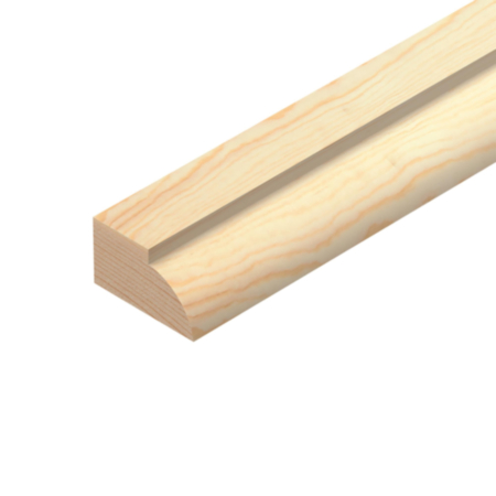 Pine Door Stop 21 x 12mm x 2.4m