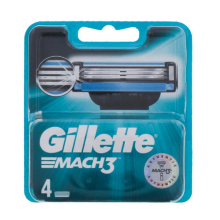 Gillette Mach 3 Blades - 4 Pack