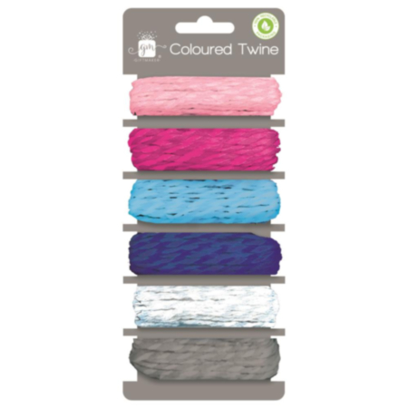 Solid Coloured Twine 6 Colours