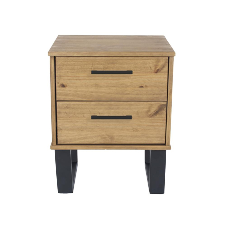 Texas 2 Drawer Bedside Cabinet