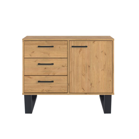 Texas Small Sideboard With 1 Door 3 Drawers