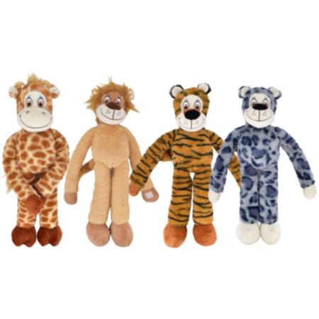 Plush Hanging Wild Animals - 54cm (Assorted)