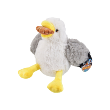 Plush Seagull Toy with Pasty (20cm)