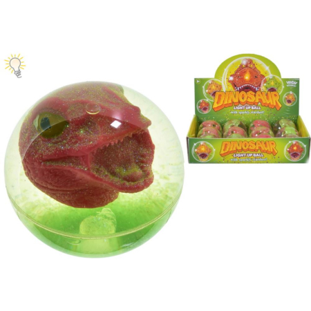Dinosaur Light Up Ball (Assorted)