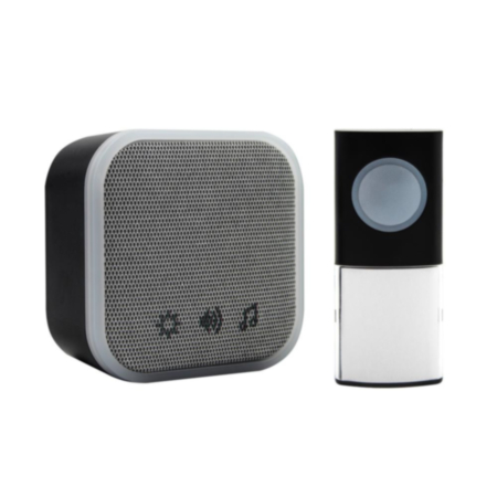 Portable Door Chime - Black
