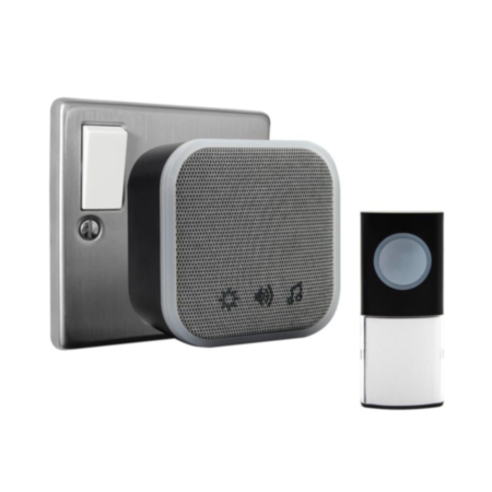 Plug In Door Chime - Black