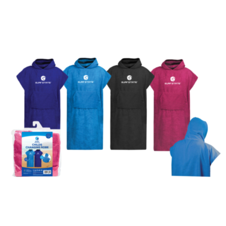 Surf State Changing Robe - Childs 6 - 9 Years