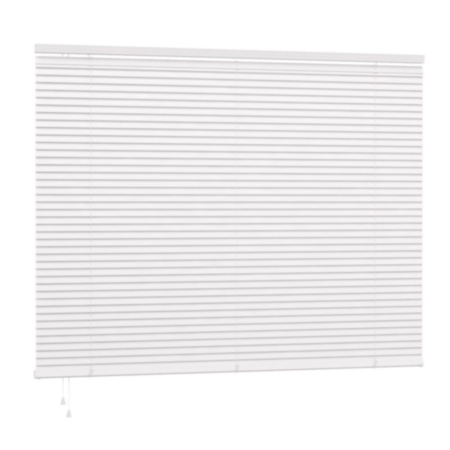 90cm x 152cm Drop 25mm PVC Slat Venetian Blind White