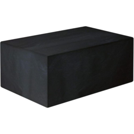 Garland 6 Seater Rectangular Cube Set Cover Black