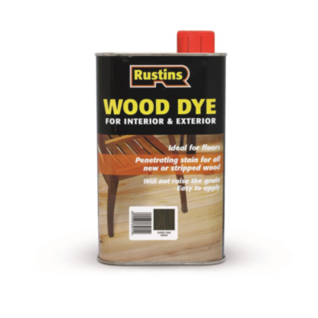 Rustins Wood Dye Dark Oak 250ml